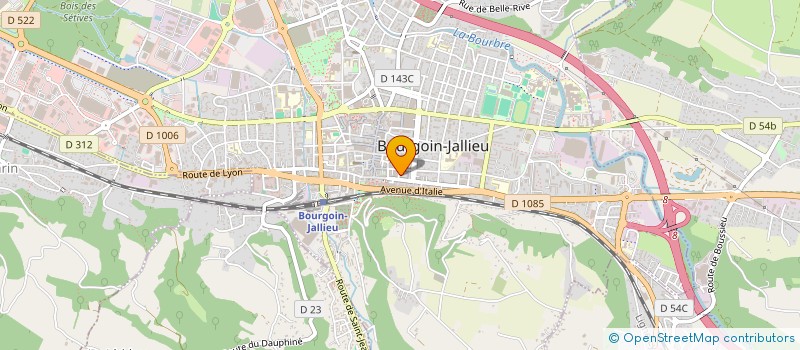 localisation de l'entreprise MONSIEUR NICOLAS BARD à BOURGOIN-JALLIEU