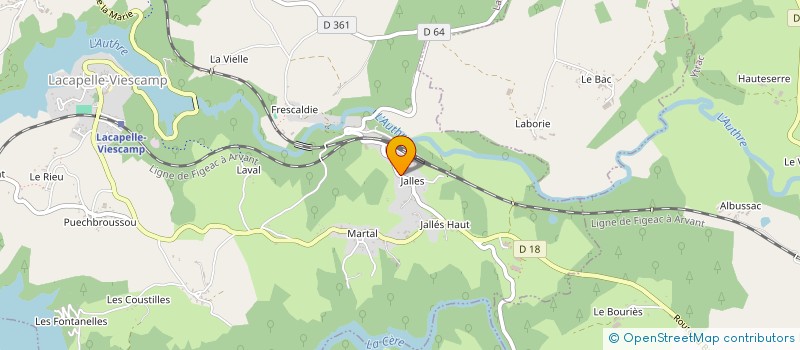 localisation de l'entreprise MONSIEUR NICOLAS BARDY à LACAPELLE-VIESCAMP