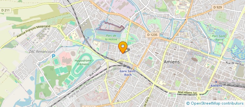 localisation de l'entreprise MONSIEUR NICOLAS BARE à AMIENS