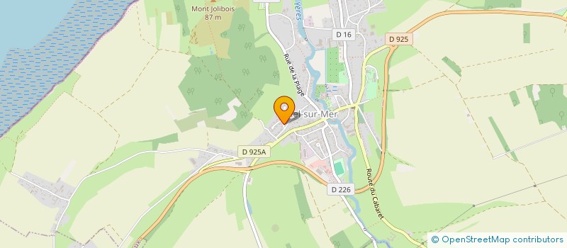 localisation de l'entreprise MONSIEUR NICOLAS BARE  CRIEL-SUR-MER