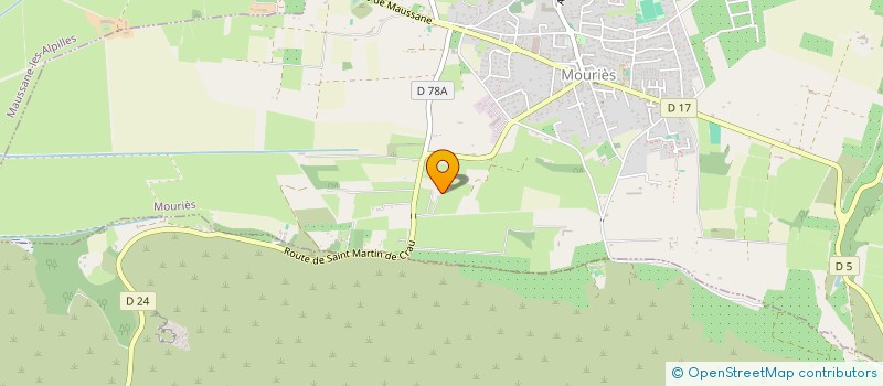 localisation de l'entreprise MONSIEUR NICOLAS BARGIER  MOURIES