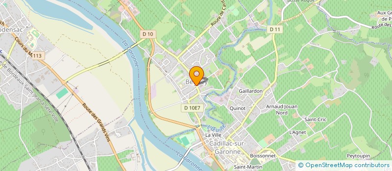 localisation de l'entreprise MONSIEUR NICOLAS BARNET  BEGUEY