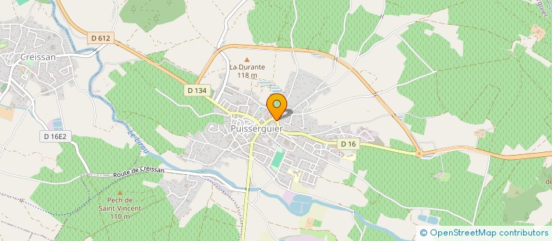 localisation de l'entreprise MONSIEUR NICOLAS BARNIER à PUISSERGUIER