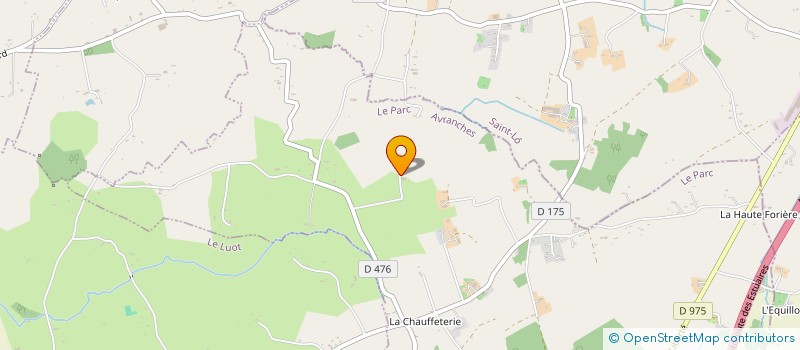 localisation de l'entreprise MONSIEUR NICOLAS BARON  LE PARC