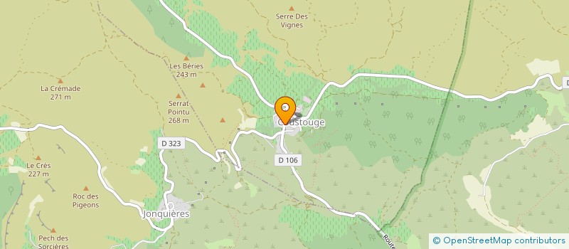 localisation de l'entreprise MONSIEUR NICOLAS BARON  COUSTOUGE