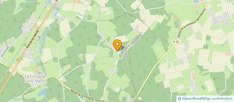 localisation de l'entreprise MONSIEUR NICOLAS BARREAU  PARIGNE LE POLIN