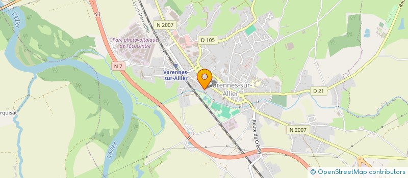localisation de l'entreprise MONSIEUR NICOLAS BARRIER à VARENNES-SUR-ALLIER