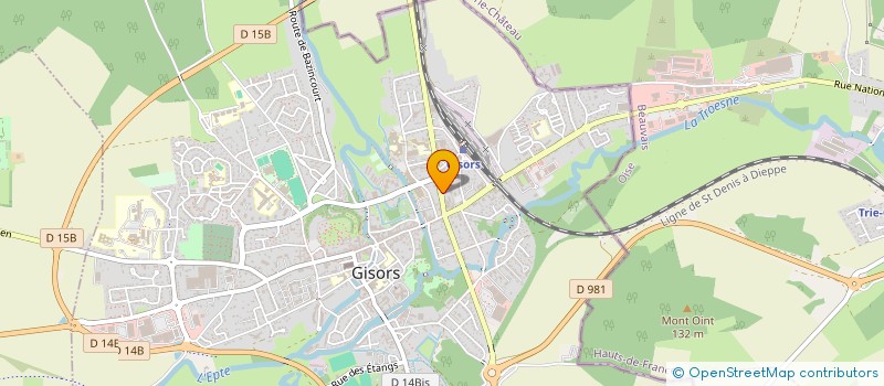 localisation de l'entreprise MONSIEUR NICOLAS BARTHELEMY à GISORS