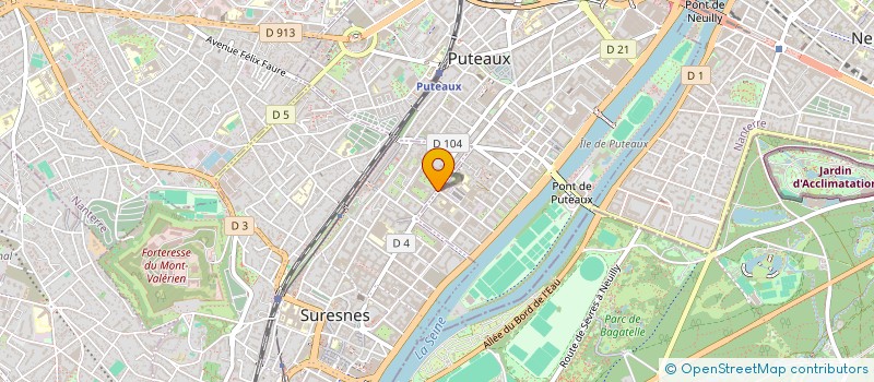 localisation de l'entreprise MONSIEUR NICOLAS BARTHELEMY  SURESNES