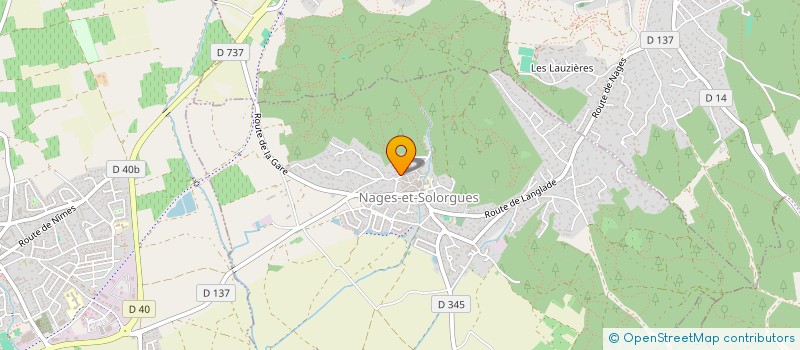 localisation de l'entreprise MONSIEUR NICOLAS BARTOLO  NAGES-ET-SOLORGUES