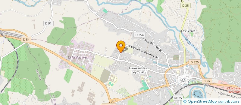 localisation de l'entreprise MONSIEUR NICOLAS BAS à FREJUS