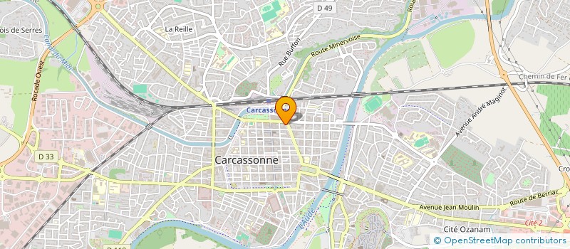 localisation de l'entreprise MONSIEUR NICOLAS BASCOU à CARCASSONNE