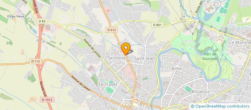 localisation de l'entreprise MONSIEUR NICOLAS BASCOUL  CASTRES