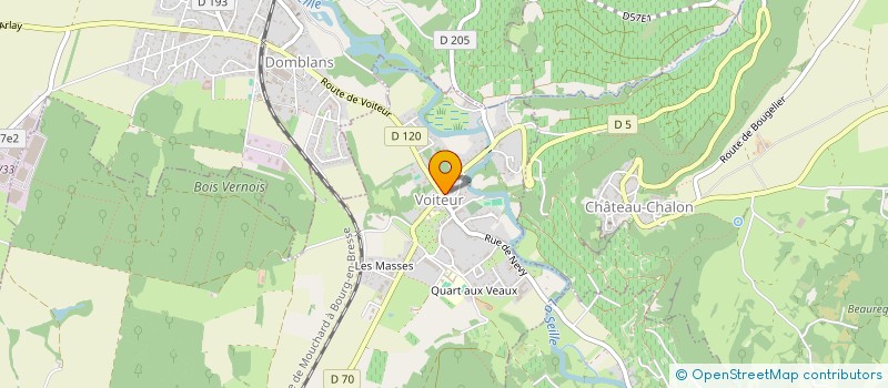 localisation de l'entreprise MONSIEUR NICOLAS BASILE  DOMBLANS