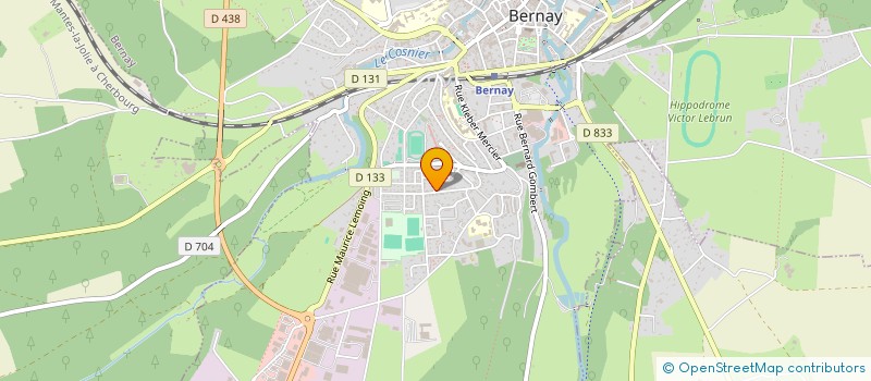 localisation de l'entreprise MONSIEUR NICOLAS BASSET à BERNAY