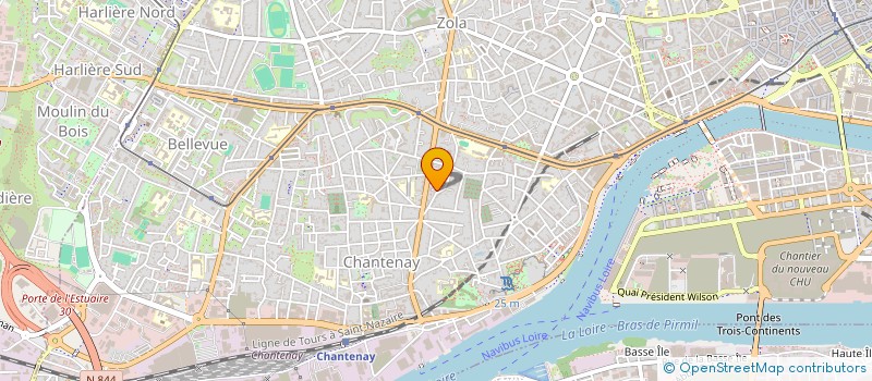 localisation de l'entreprise MONSIEUR NICOLAS BATLLO  NANTES