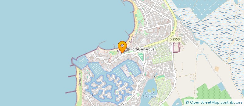 localisation de l'entreprise MONSIEUR NICOLAS BAUDET  LE GRAU-DU-ROI