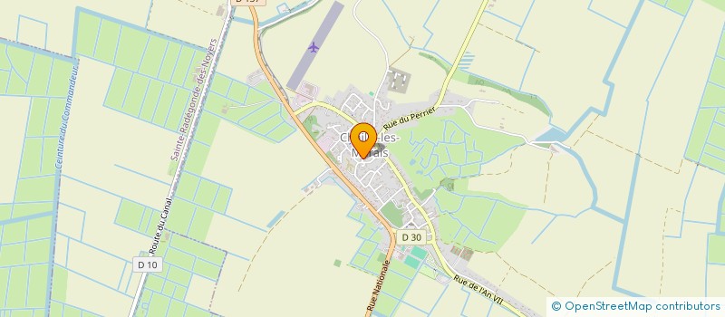 localisation de l'entreprise MONSIEUR NICOLAS BAUDIC  CHAILLE-LES-MARAIS