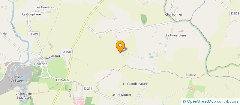 localisation de l'entreprise MONSIEUR NICOLAS BAUDRON à NONANT-LE-PIN