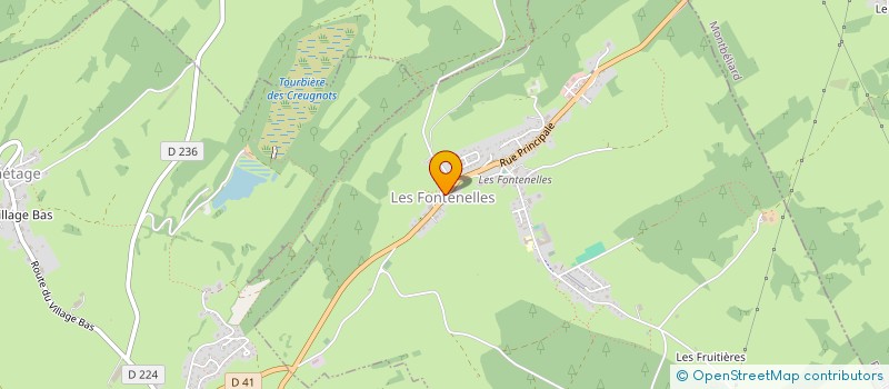 localisation de l'entreprise MONSIEUR NICOLAS BAUDRY  MONTBELIARDOT