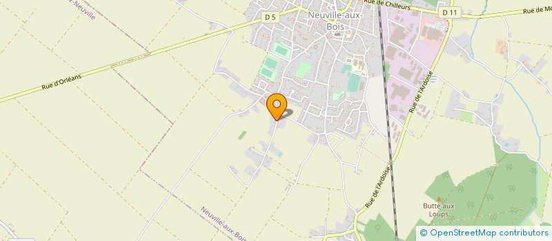 localisation de l'entreprise MONSIEUR NICOLAS BAUJARD à NEUVILLE-AUX-BOIS