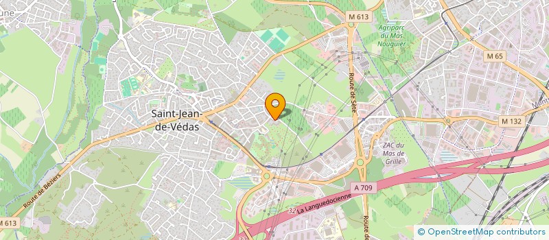 localisation de l'entreprise MONSIEUR NICOLAS BAUMEL  SAINT-JEAN-DE-VEDAS