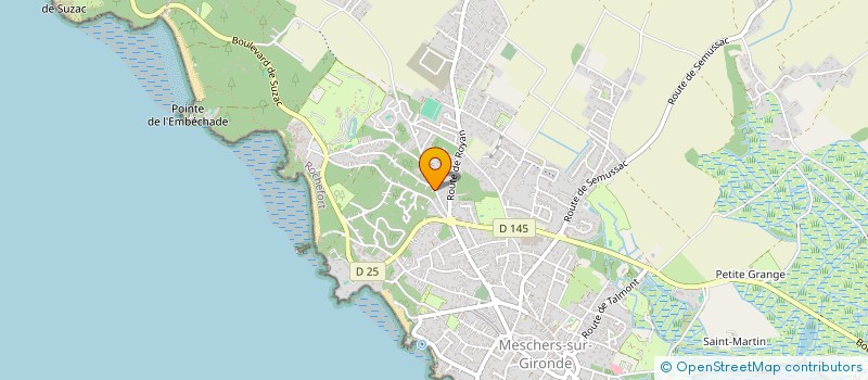 localisation de l'entreprise MONSIEUR NICOLAS BAUMGARTEN  MESCHERS-SUR-GIRONDE