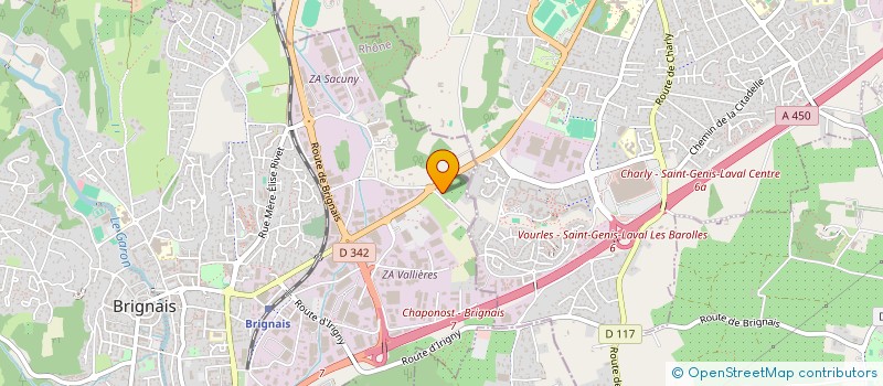 localisation de l'entreprise MONSIEUR NICOLAS BAYER  BRIGNAIS