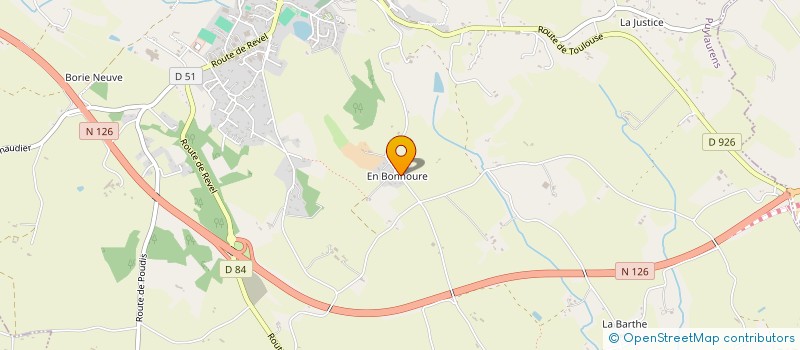 localisation de l'entreprise MONSIEUR NICOLAS BAYLOT  PUYLAURENS