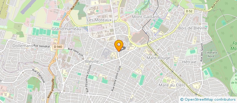 localisation de l'entreprise MONSIEUR NICOLAS BAYON  LE HAVRE