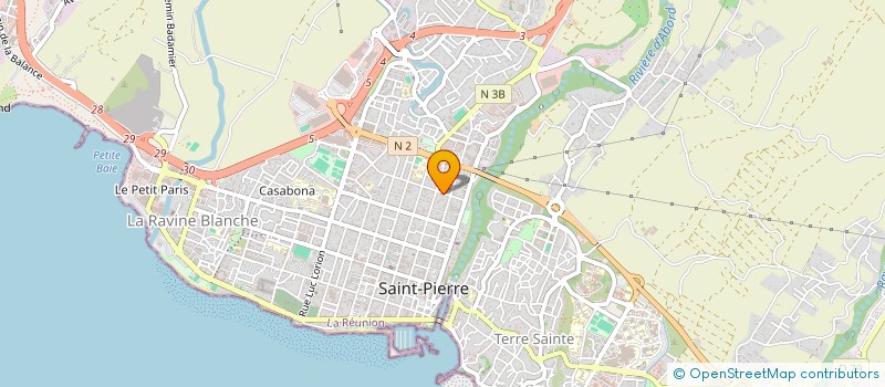 localisation de l'entreprise MONSIEUR NICOLAS BAZIN à SAINT-PIERRE