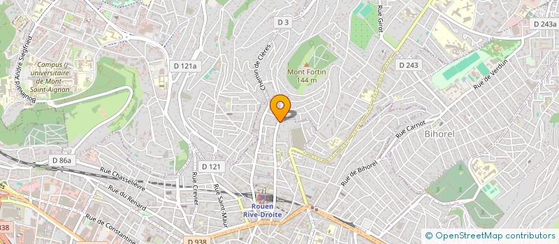 localisation de l'entreprise MONSIEUR NICOLAS BAZIN à ROUEN