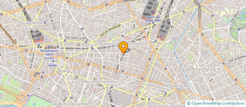 localisation de l'entreprise MONSIEUR NICOLAS BEAUMELLE  PARIS