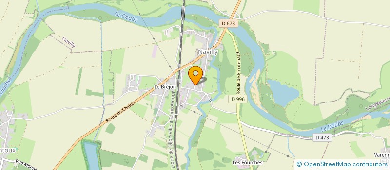 localisation de l'entreprise MONSIEUR NICOLAS BEAUNE  NAVILLY