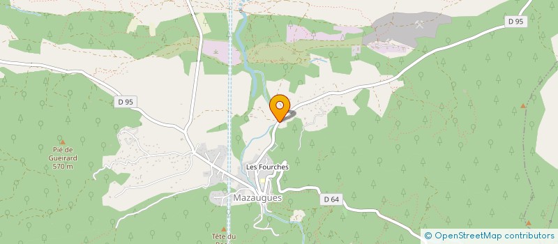 localisation de l'entreprise MONSIEUR NICOLAS BECCARO à MAZAUGUES