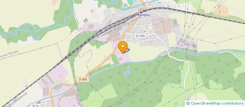 localisation de l'entreprise MONSIEUR NICOLAS BEDEL à REVIGNY-SUR-ORNAIN
