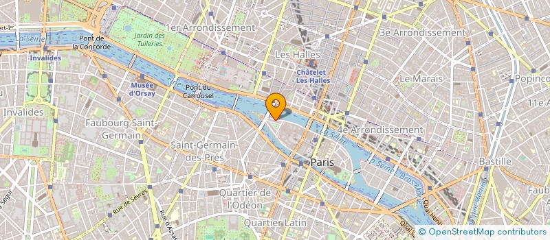 localisation de l'entreprise MONSIEUR NICOLAS BEDOS à PARIS