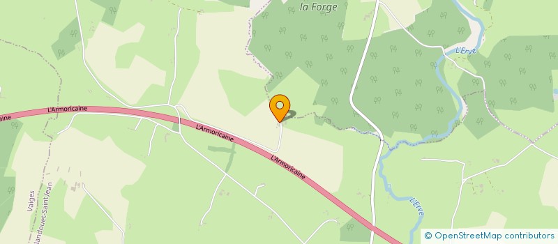 localisation de l'entreprise MONSIEUR NICOLAS BEDOUET  BLANDOUET-SAINT JEAN