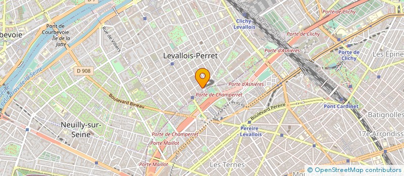 localisation de l'entreprise MONSIEUR NICOLAS BEGUERIE à LEVALLOIS-PERRET