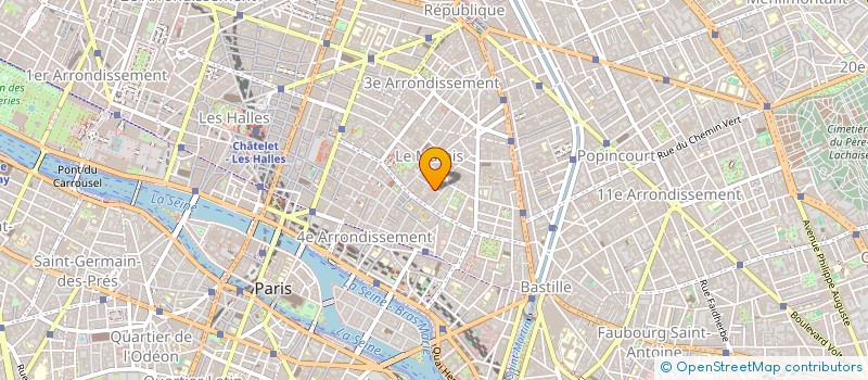localisation de l'entreprise MONSIEUR NICOLAS BEILICH à PARIS