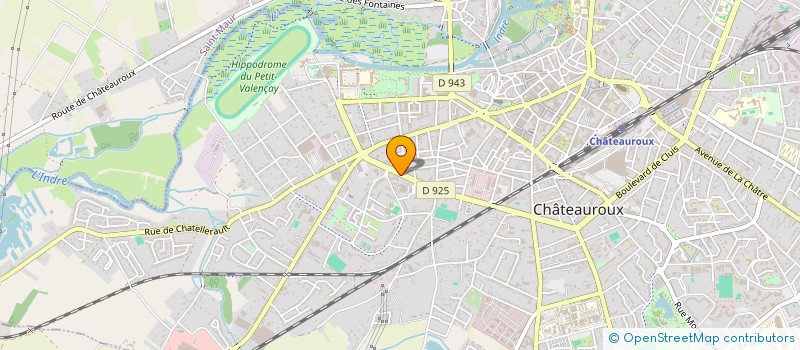 localisation de l'entreprise MONSIEUR NICOLAS BELLEVUE à CHATEAUROUX