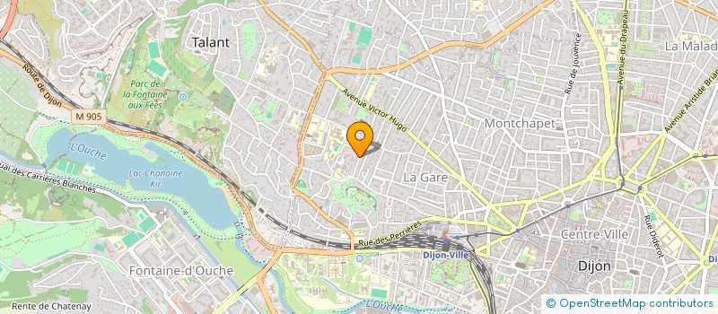 localisation de l'entreprise MONSIEUR NICOLAS BELLOCHE SAINT PAUL  DIJON