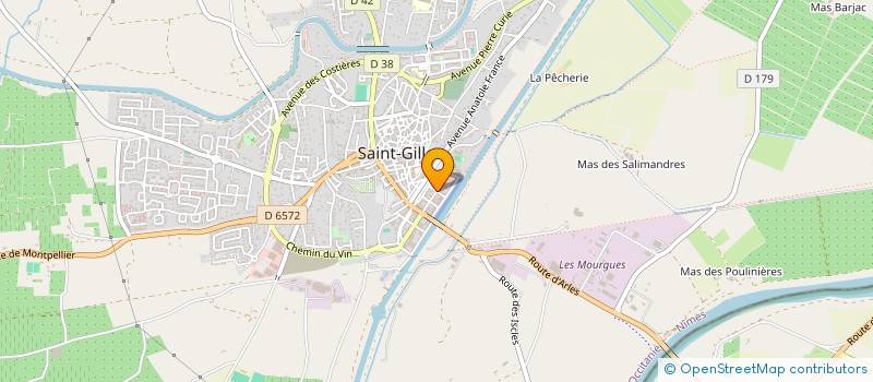 localisation de l'entreprise MONSIEUR NICOLAS BELMAURE à SAINT-GILLES