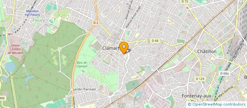 localisation de l'entreprise MONSIEUR NICOLAS BELOUET à CLAMART