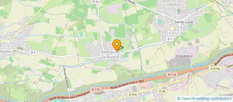 localisation de l'entreprise MONSIEUR NICOLAS BELTRAN  VILLENEUVE-LA-RIVIERE