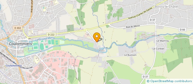 localisation de l'entreprise MONSIEUR NICOLAS BENAIM à COULOMMIERS
