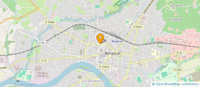 localisation de l'entreprise MONSIEUR NICOLAS BENANCIE à BERGERAC