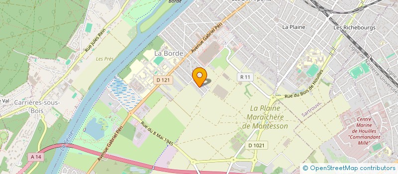 localisation de l'entreprise MONSIEUR NICOLAS BENAROUCHE  MONTESSON