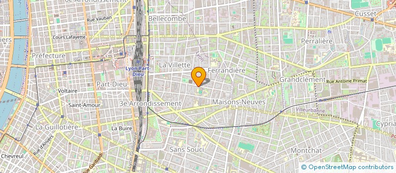 localisation de l'entreprise MONSIEUR NICOLAS BENAZECH  LYON