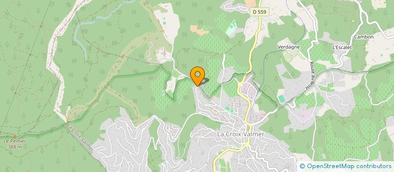 localisation de l'entreprise MONSIEUR NICOLAS BENDJAMA  LA CROIX-VALMER